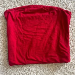 Brandy Melville Red Bandeau Top